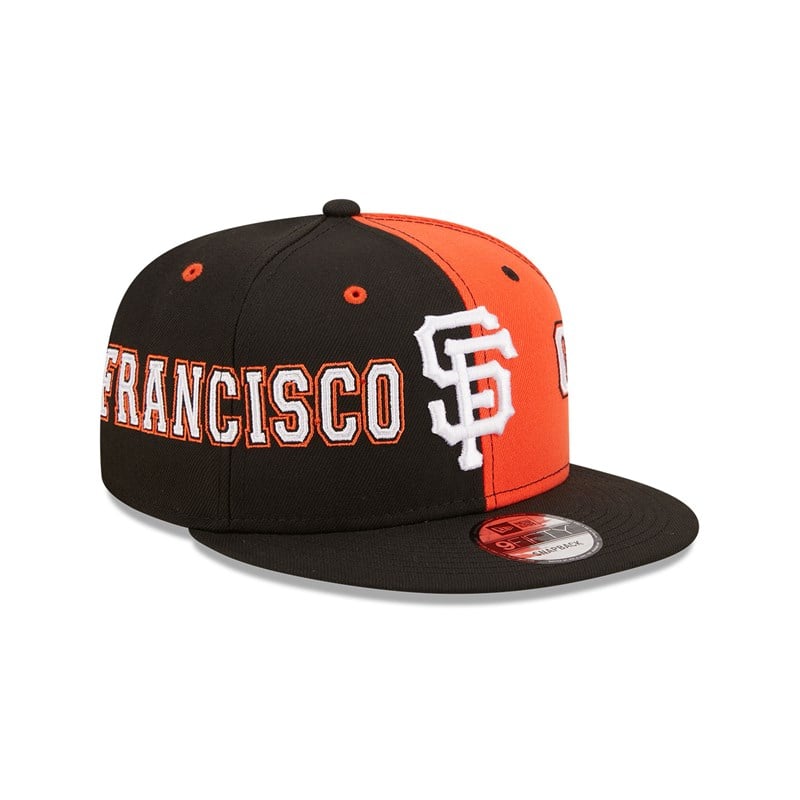 9fifty New Era San Francisco Giants Teamsplit Gorras Negros | GK2976451