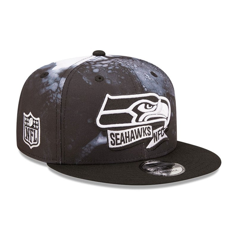 9fifty New Era Seattle Seahawks NFL Sideline 2022 Gorras Negros | EW6825401