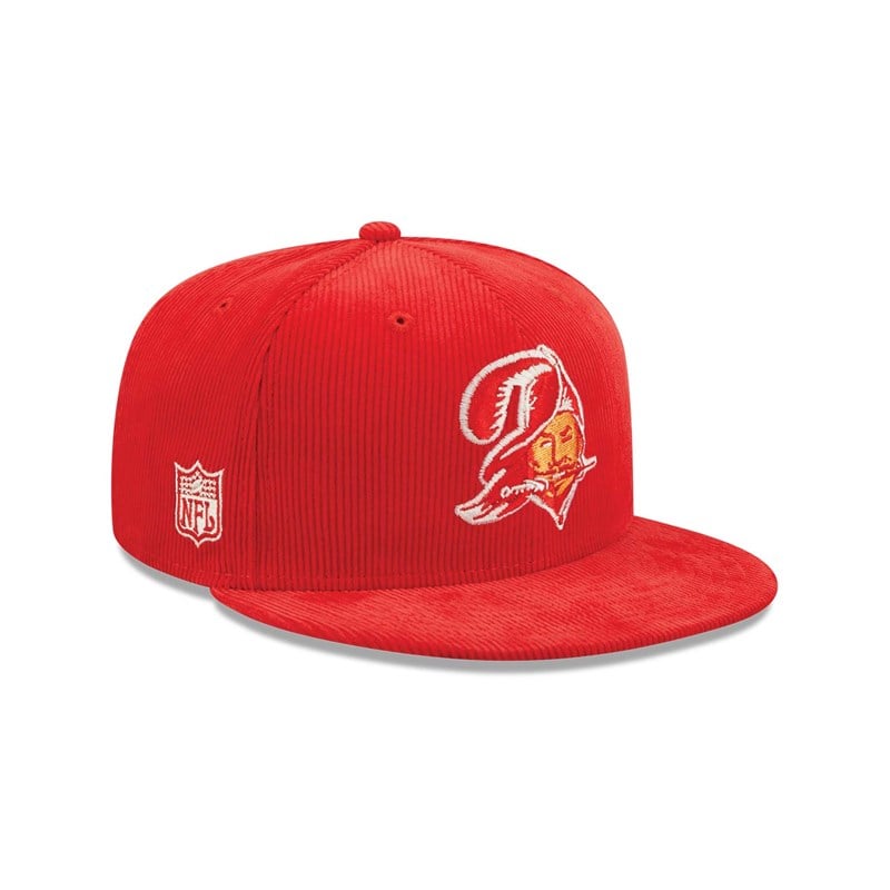 9fifty New Era Tampa Bay Buccaneers NFL Retro Cord Gorras Rojos | IE4850127