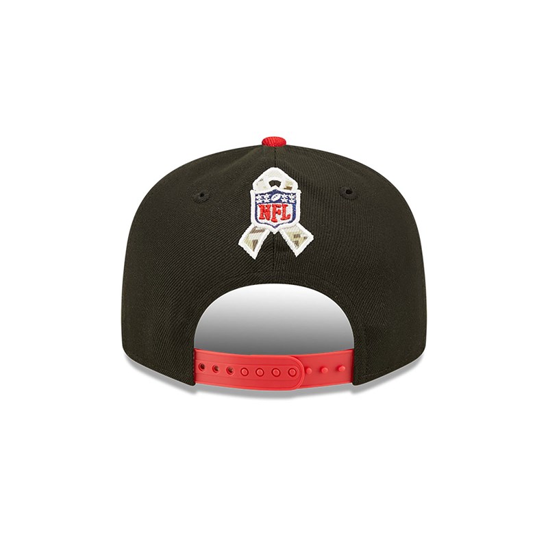 9fifty New Era Tampa Bay Buccaneers NFL Salute To Service Gorras Negros | VL8710359