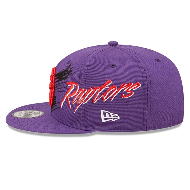 9fifty New Era Toronto Raptors NBA Sweep Gorras Morados | KC6105247