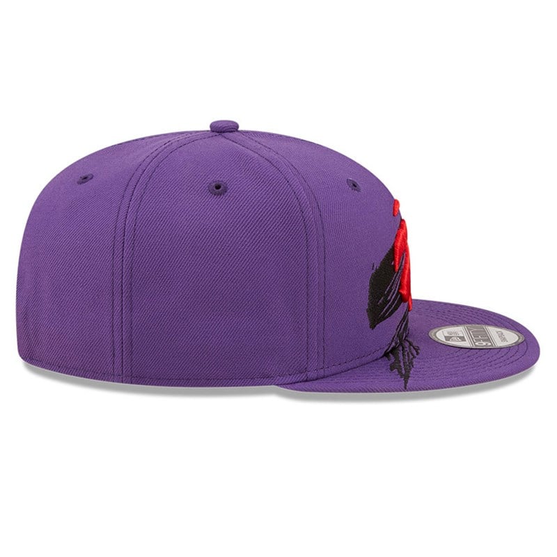 9fifty New Era Toronto Raptors NBA Sweep Gorras Morados | KC6105247