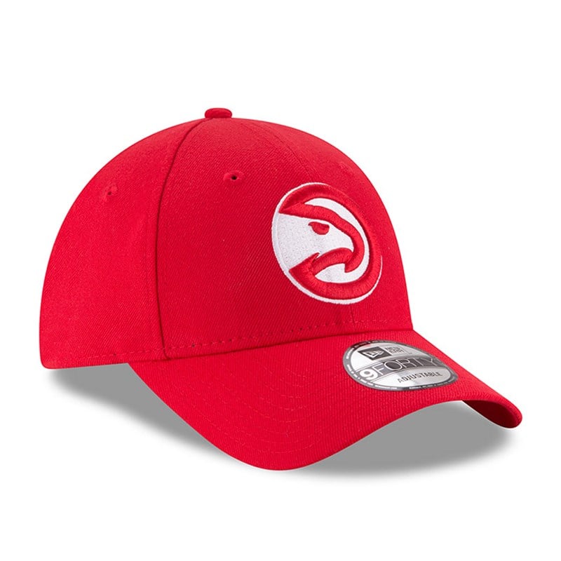 9forty New Era Atlanta Hawks The League Gorras Rojos | DX5436079