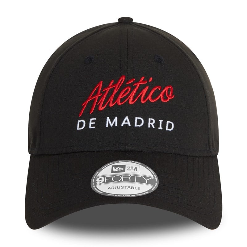 9forty New Era Atletico Madrid Repreve Adjustable Gorras Negros | EN9630512