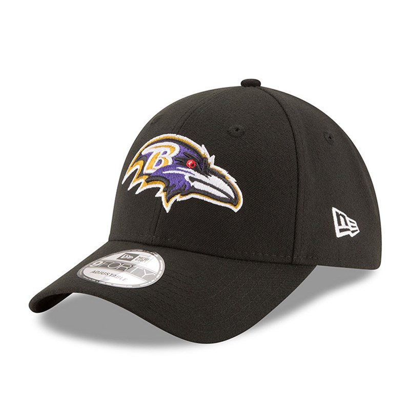 9forty New Era Baltimore Ravens The League Gorras Negros | WV5032741