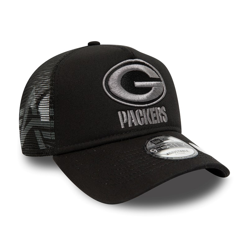 9forty New Era Bay Packers X Alpha Industries A-frame Gorras Negros | HB6931702