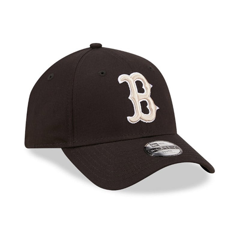 9forty New Era Boston Sox League Essential Kids Adjustable Gorras Negros | VW4360859