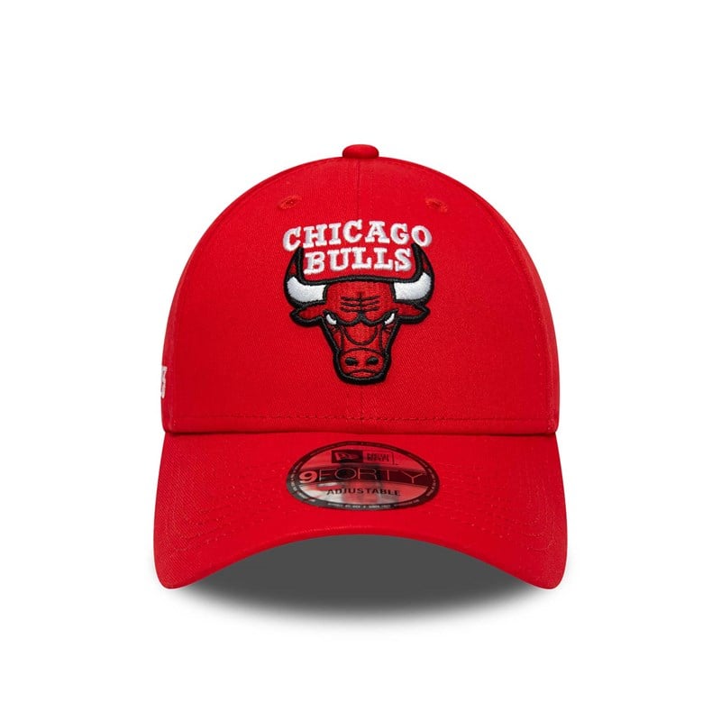 9forty New Era Chicago Bulls NBA Paris Games Adjustable Gorras Rojos | FJ8935071