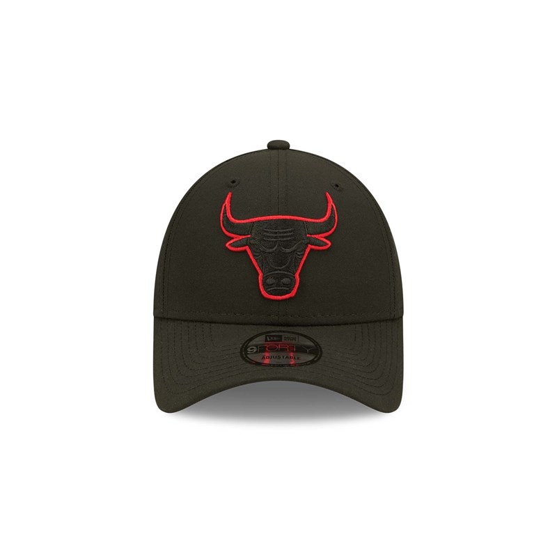 9forty New Era Chicago Bulls Repreve Neon Adjustable Gorras Negros | DS0854716