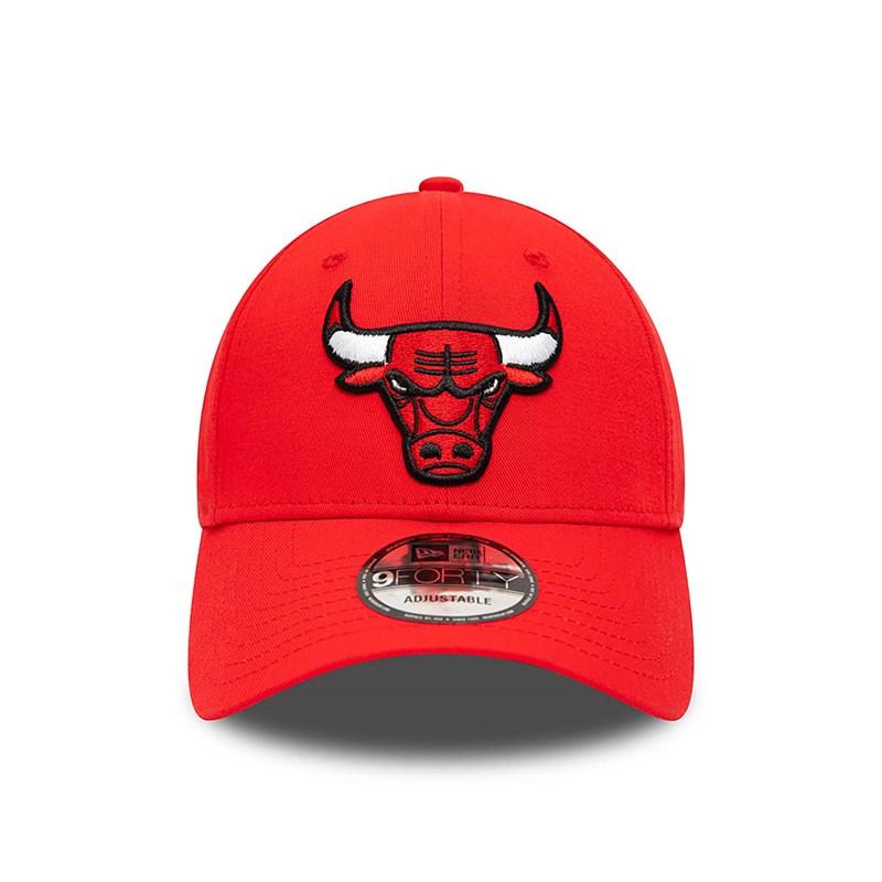 9forty New Era Chicago Bulls Team Side Patch Adjustable Gorras Rojos | MB4795601