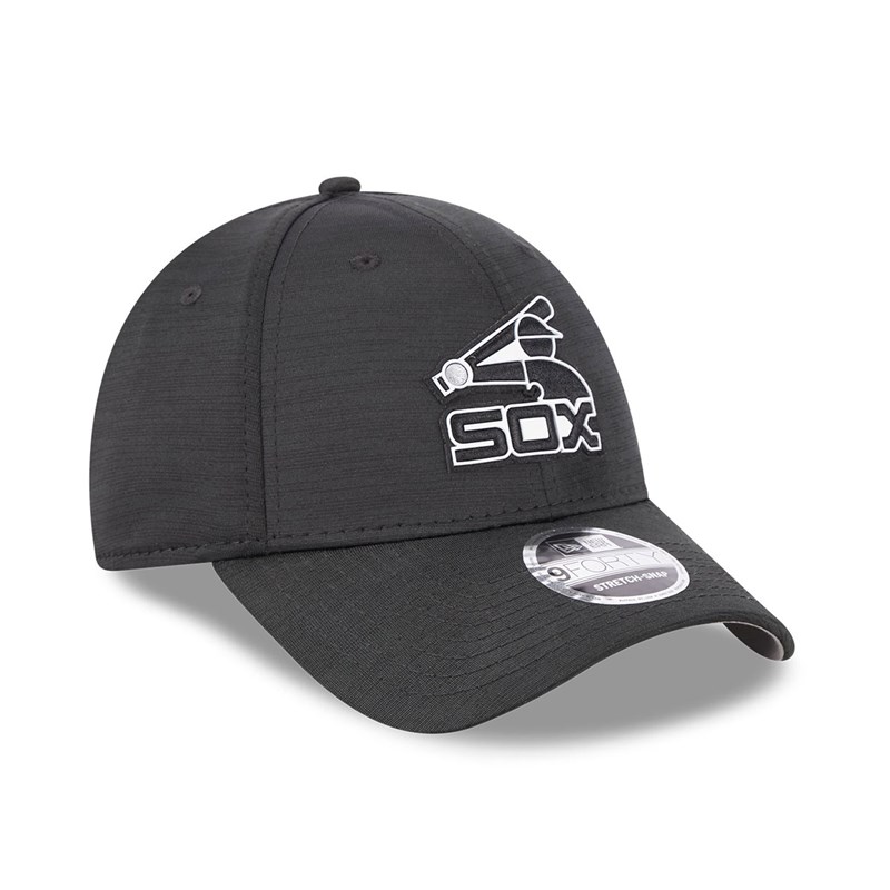 9forty New Era Chicago Sox MLB Clubhouse Adjustable Gorras Negros | HR5603412