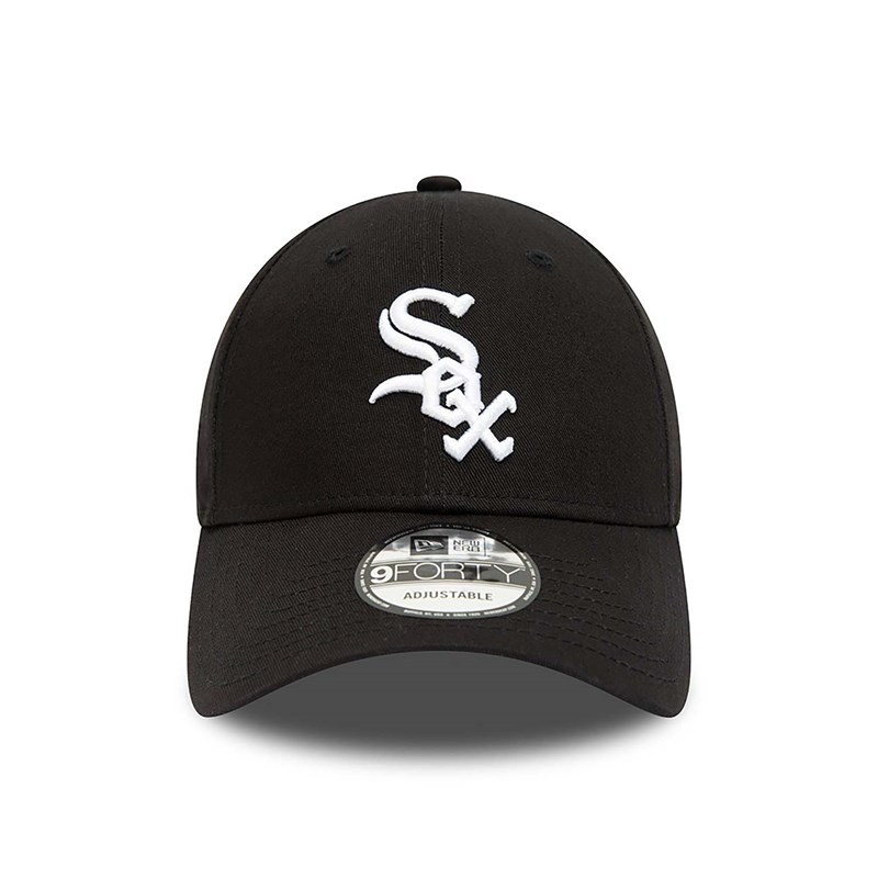 9forty New Era Chicago Sox Team Side Patch Adjustable Gorras Negros | MR1205639