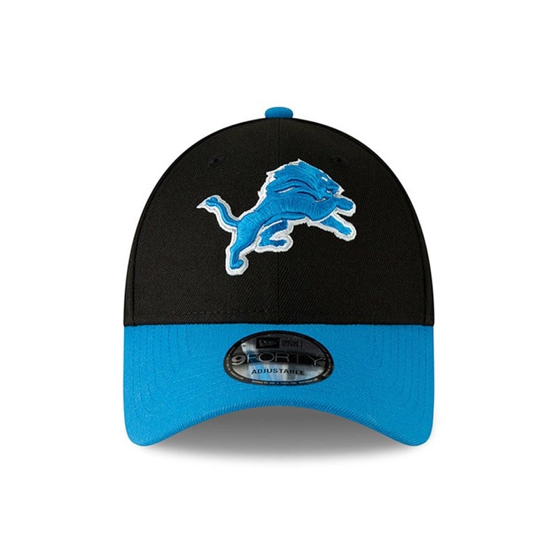 9forty New Era Detroit Lions Contrast Visor The League Gorras Negros | SH0536214