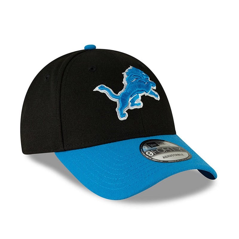 9forty New Era Detroit Lions Contrast Visor The League Gorras Negros | SH0536214