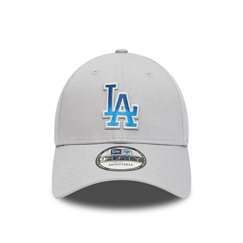 9forty New Era Gradient Infill La Dodgers Adjustable Gorras Grises | PV5269784