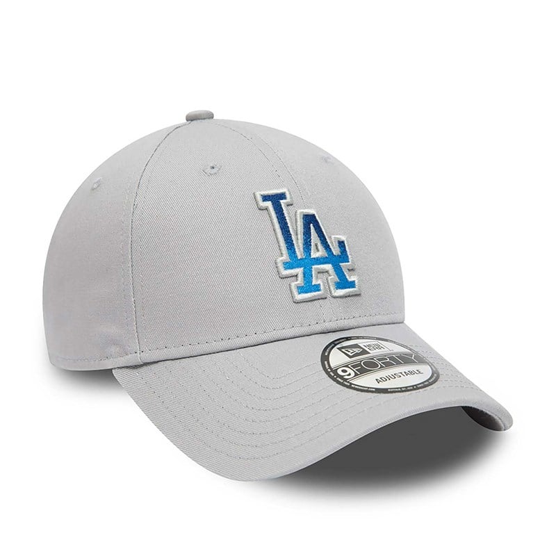 9forty New Era Gradient Infill La Dodgers Adjustable Gorras Grises | PV5269784