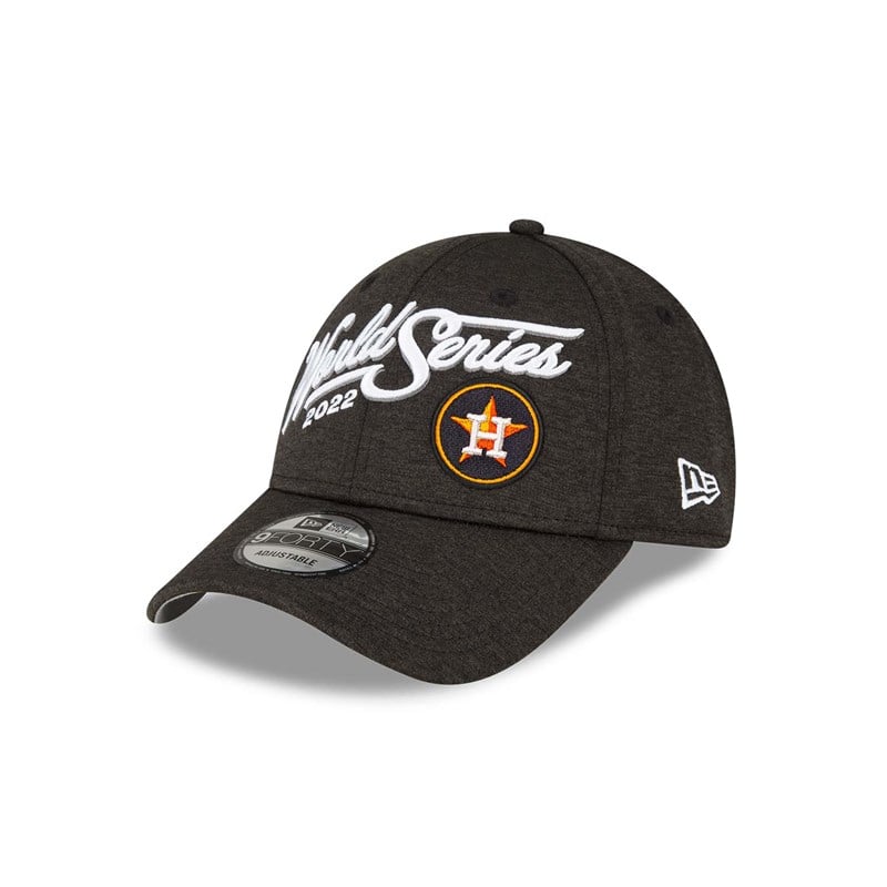 9forty New Era Houston Astros MLB League Champions Adjustable Gorras Negros | LW0487635