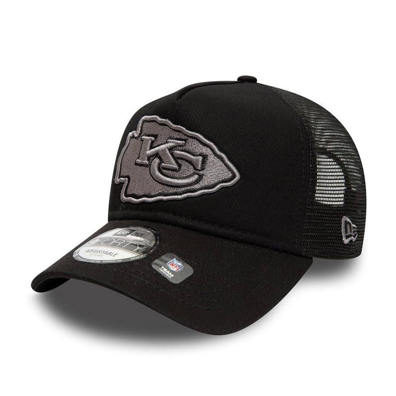 9forty New Era Kansas City Chiefs X Alpha Industries A-frame Gorras Negros | WE3874290