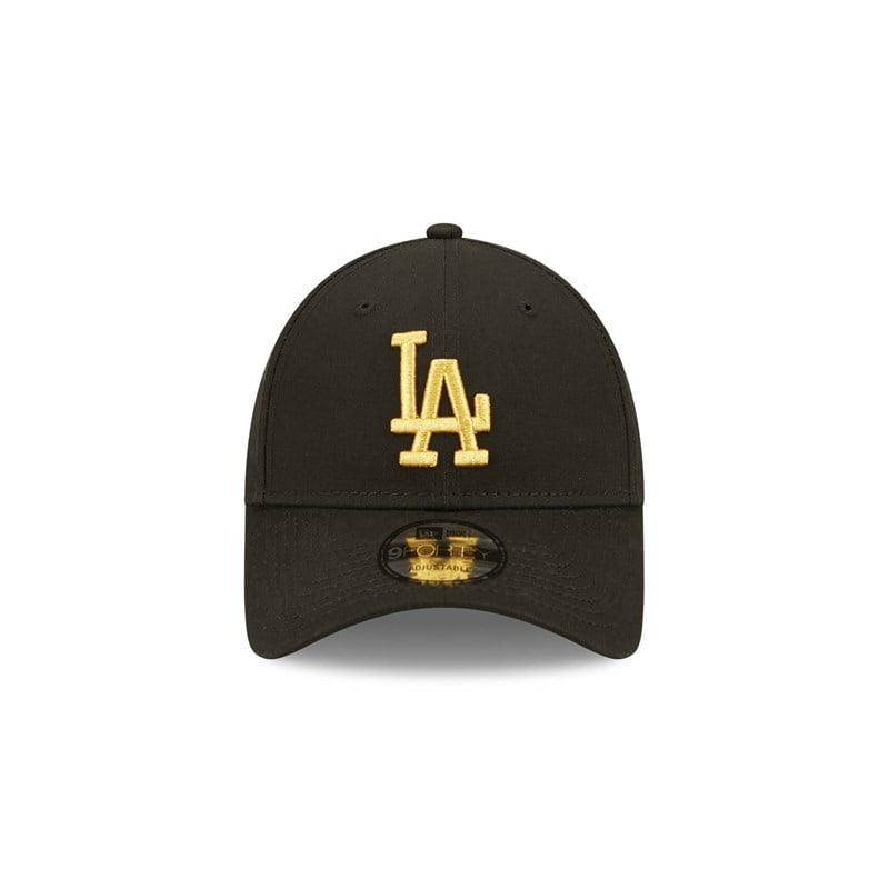 9forty New Era La Dodgers Adjustable Gorras Negros | TZ9132758