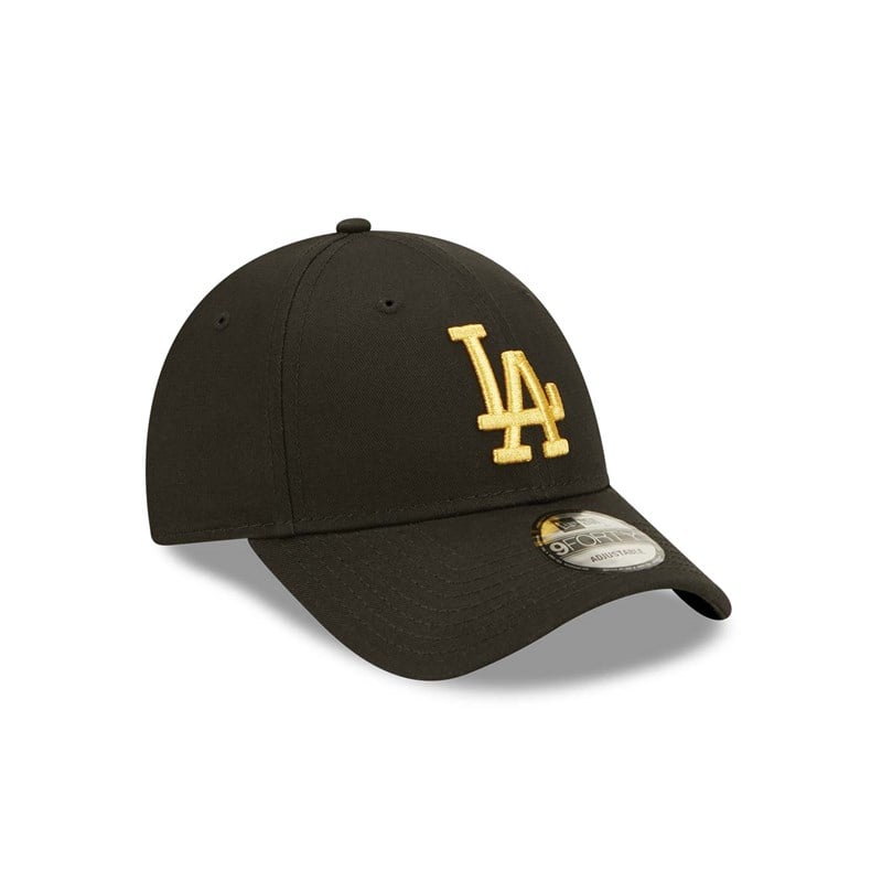 9forty New Era La Dodgers Adjustable Gorras Negros | TZ9132758