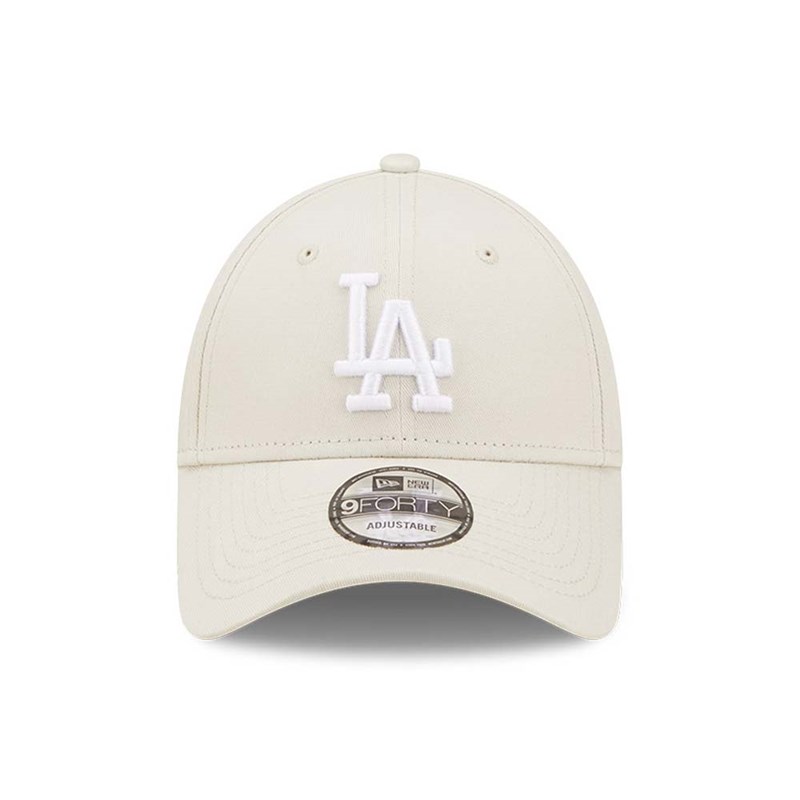 9forty New Era La Dodgers League Essential Adjustable Gorras Creme | GH5940726