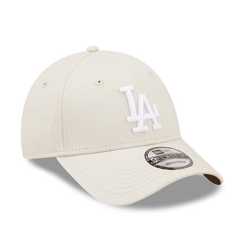 9forty New Era La Dodgers League Essential Adjustable Gorras Creme | GH5940726