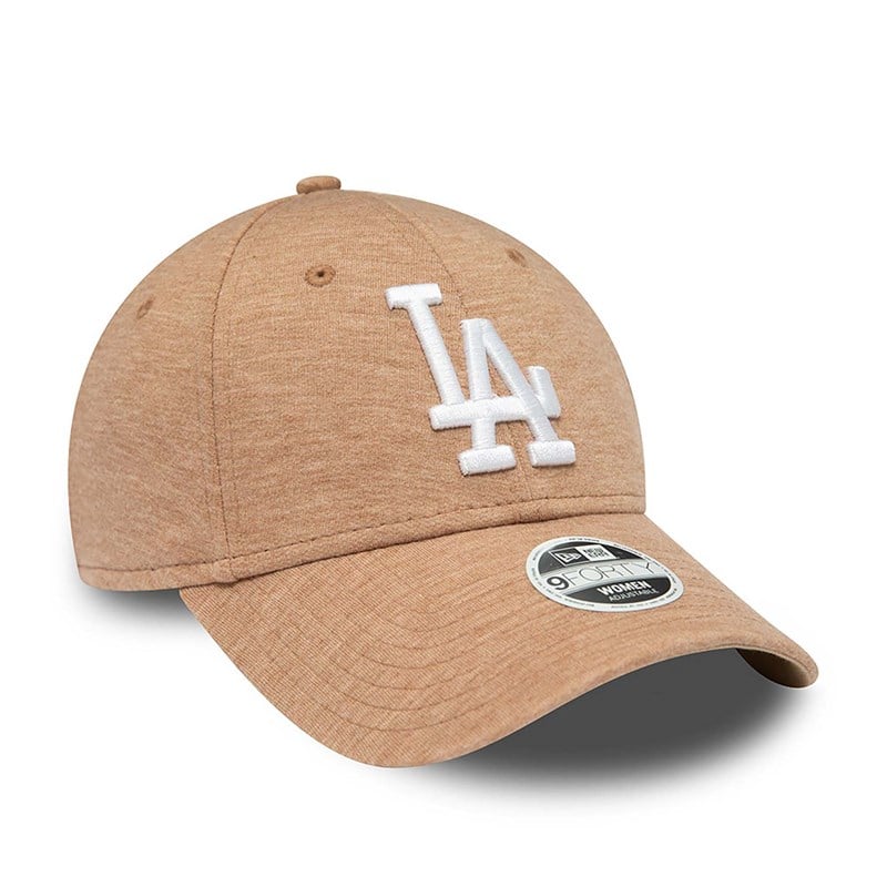 9forty New Era La Dodgers Womens Jersey Adjustable Gorras Creme | GT4021539