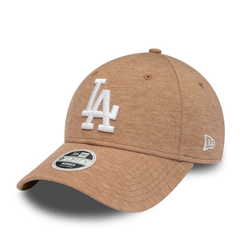 9forty New Era La Dodgers Womens Jersey Adjustable Gorras Creme | GT4021539