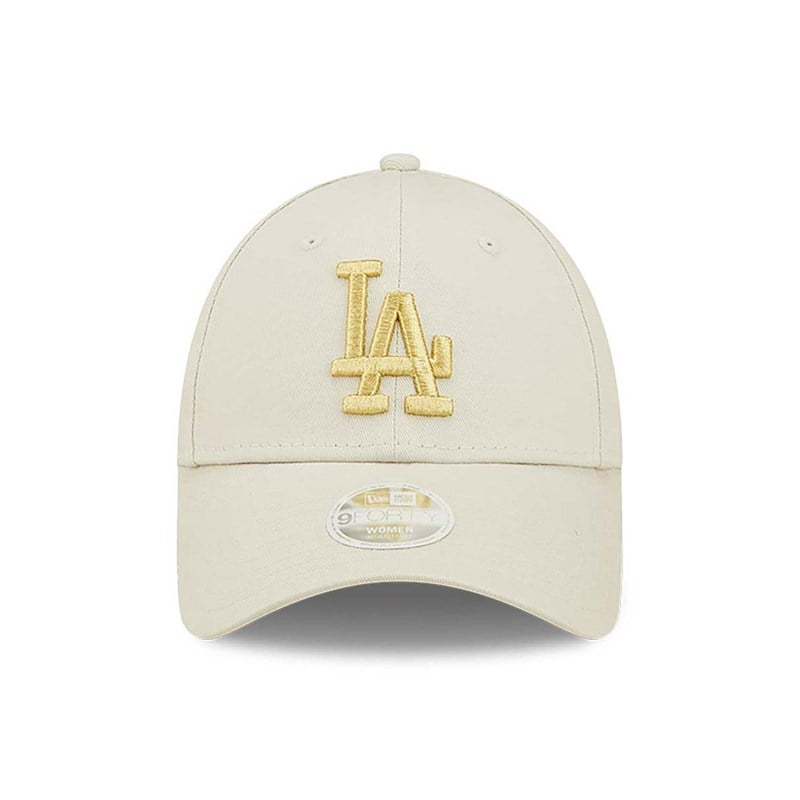 9forty New Era La Dodgers Womens Logo Adjustable Gorras Creme | JC3974580