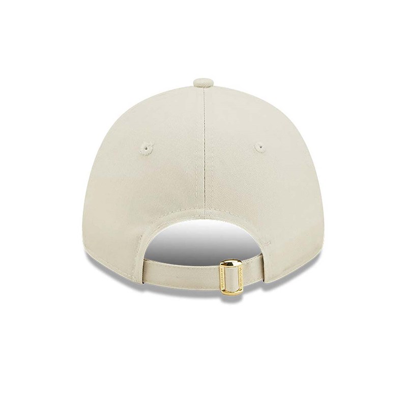 9forty New Era La Dodgers Womens Logo Adjustable Gorras Creme | JC3974580