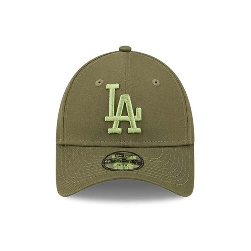 9forty New Era La Dodgers Youth League Essential Adjustable Gorras Verdes | LX2810437