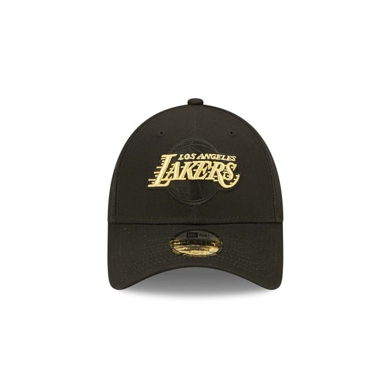 9forty New Era La Lakers Adjustable Gorras Negros | CZ5720318