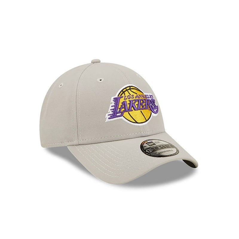 9forty New Era La Lakers Repreve Adjustable Gorras Grises | PI8916324