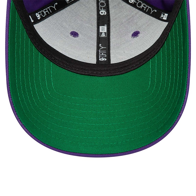 9forty New Era La Lakers Team Side Patch Adjustable Gorras Morados | GQ6805134