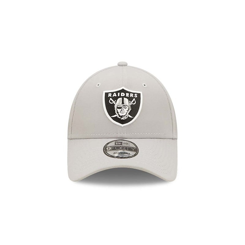 9forty New Era Las Vegas Raiders Repreve Adjustable Gorras Grises | LG3094572