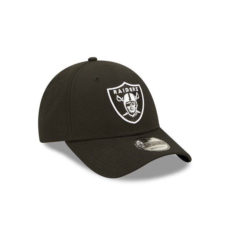 9forty New Era Las Vegas Raiders Repreve Neon Adjustable Gorras Negros | ZX2783560