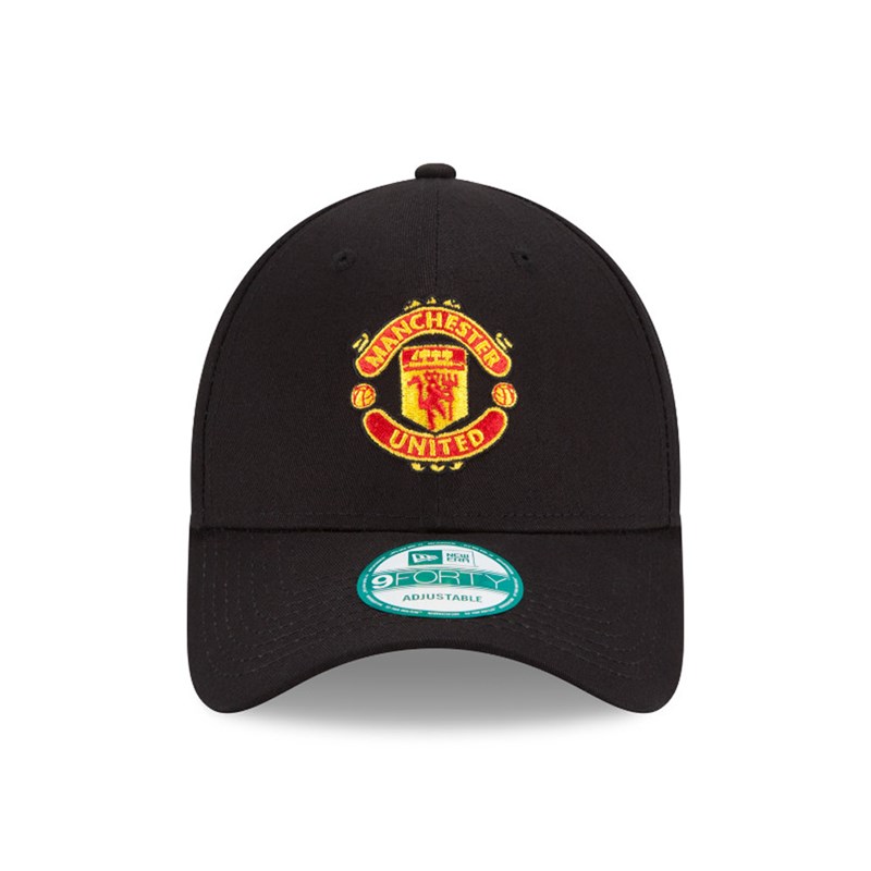 9forty New Era Manchester United Essential Gorras Negros | CW7623851