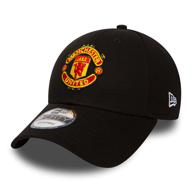 9forty New Era Manchester United Essential Gorras Negros | CW7623851