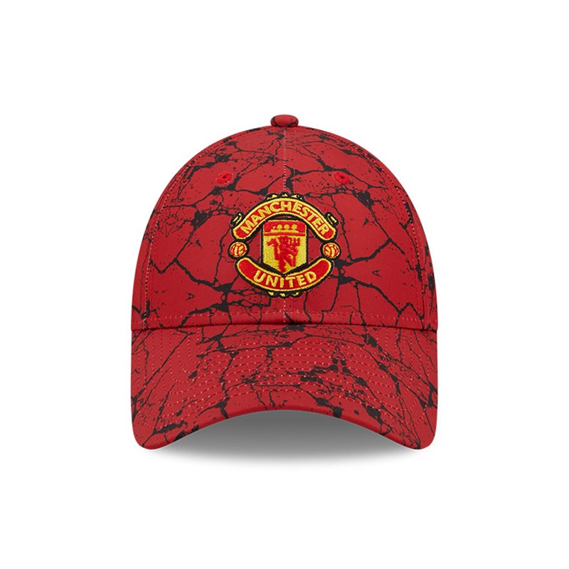 9forty New Era Manchester United Marble Adjustable Gorras Rojos | TK8254901