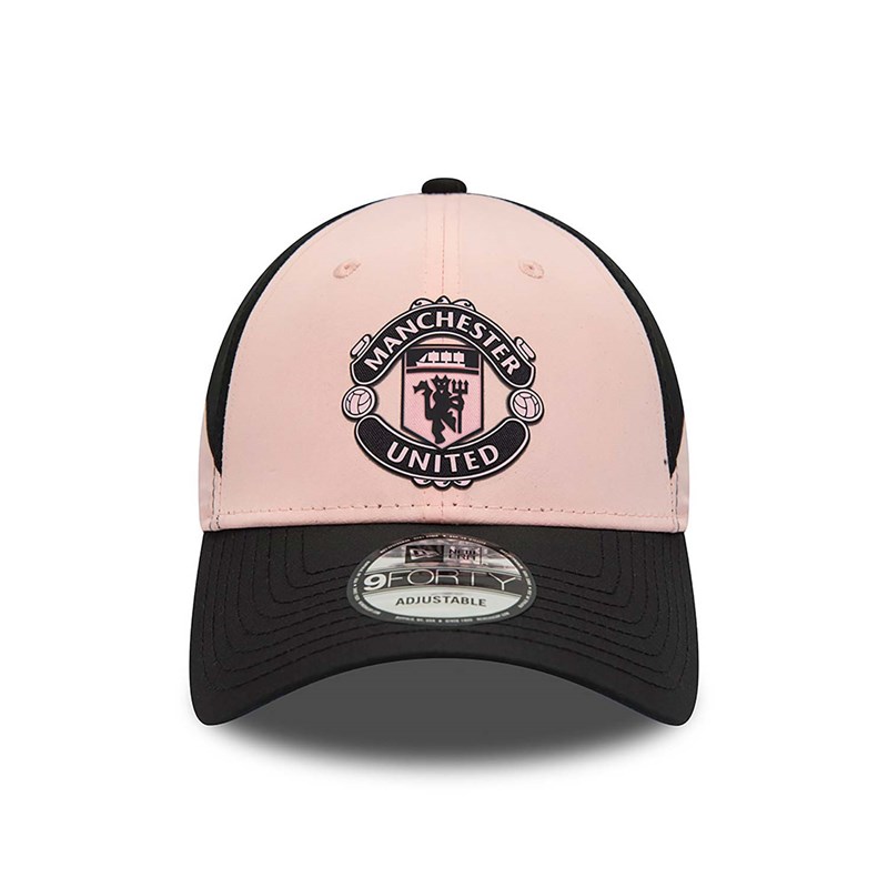 9forty New Era Manchetser United Fc Poly Pastel Adjustable Gorras Rosas | MX3917260