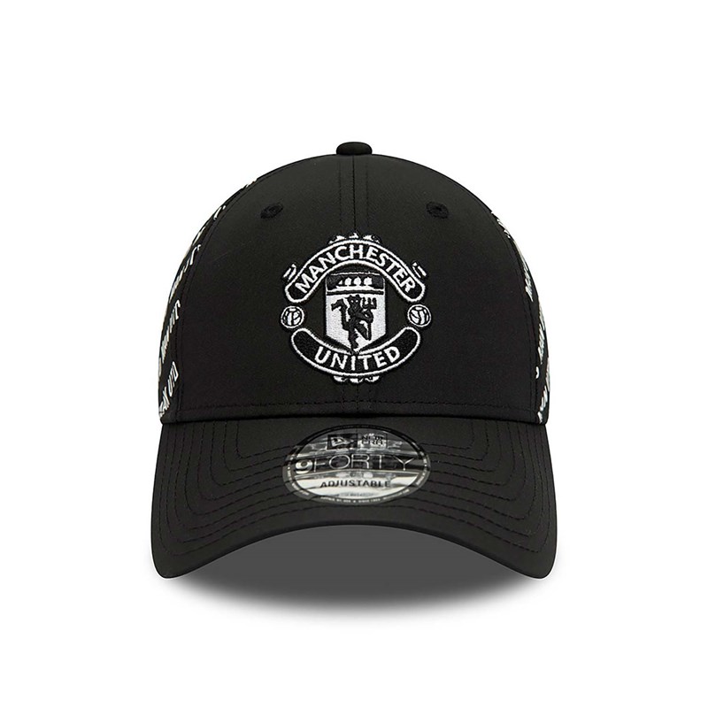 9forty New Era Manchetser United Fc Tonal Adjustable Gorras Negros | NX9067813