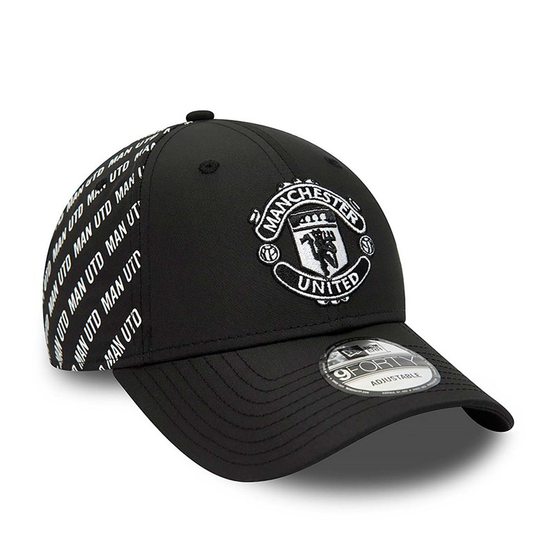 9forty New Era Manchetser United Fc Tonal Adjustable Gorras Negros | NX9067813