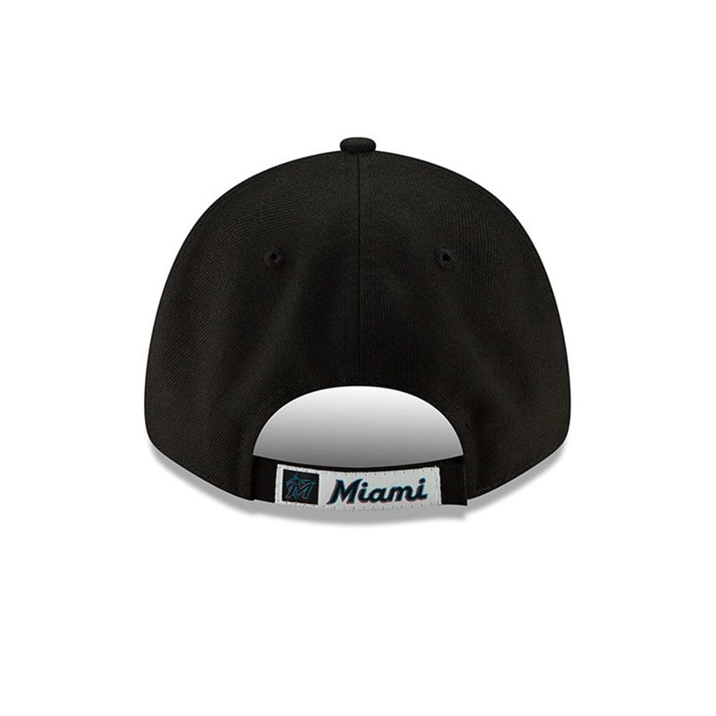 9forty New Era Miami Marlins League Gorras Negros | UF6134798