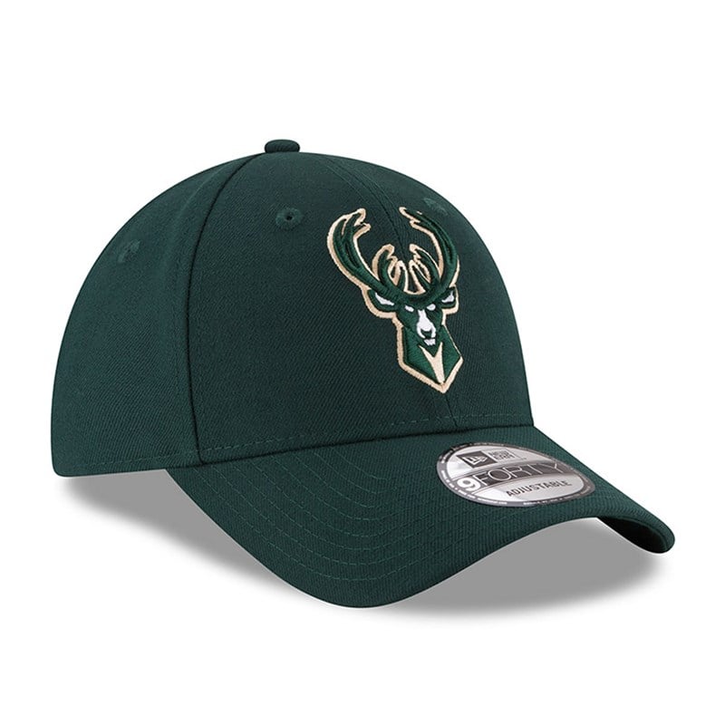 9forty New Era Milwaukee Bucks The League Gorras Verdes | PA7284630