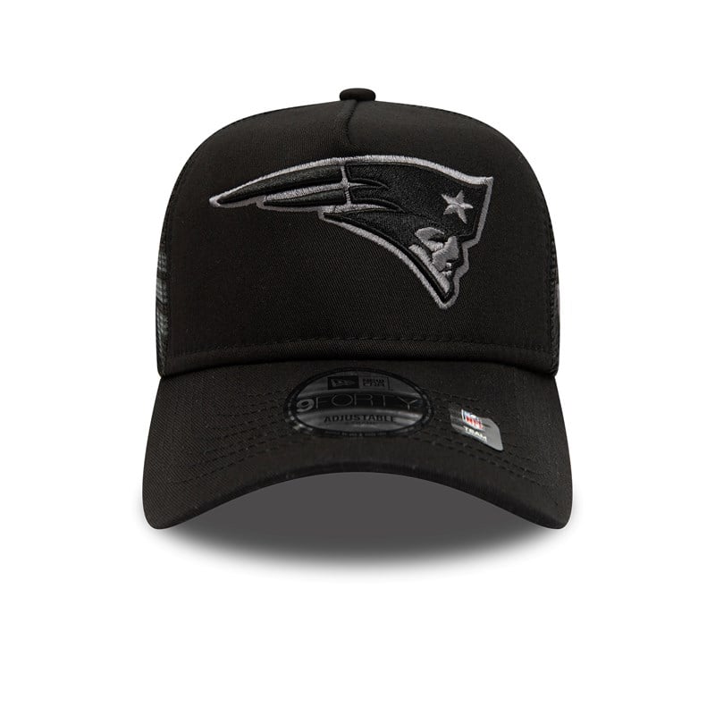 9forty New Era New England Patriots X Alpha Industries A-frame Gorras Negros | VF2031965