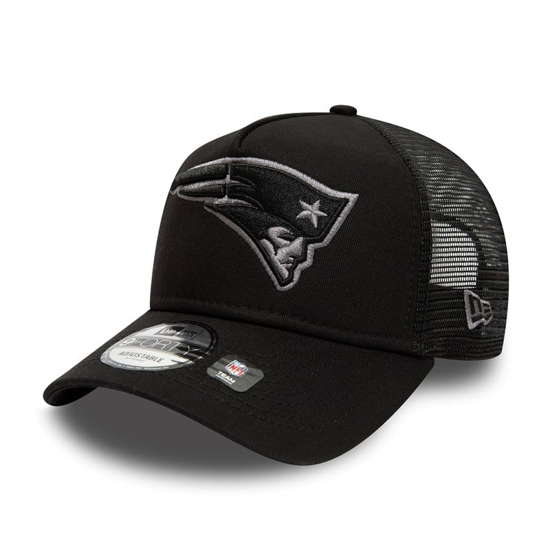 9forty New Era New England Patriots X Alpha Industries A-frame Gorras Negros | VF2031965