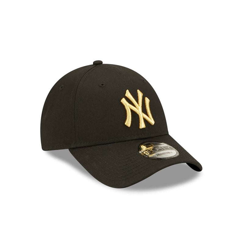 9forty New Era New York Yankees Adjustable Gorras Negros | PV8521037