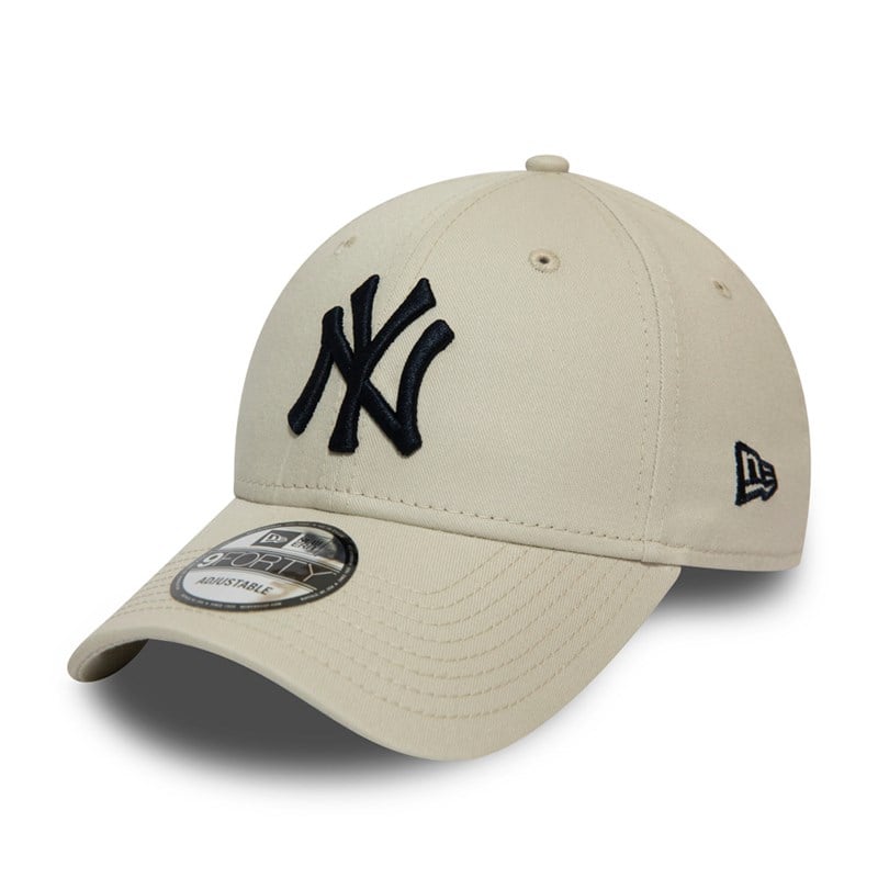 9forty New Era New York Yankees Essential Gorras Creme | TO6897520