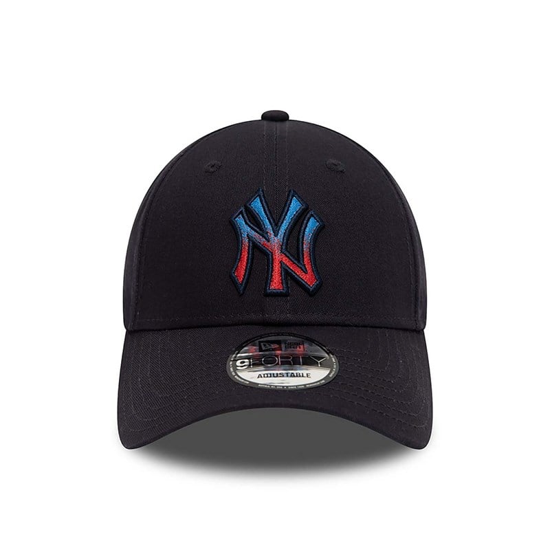 9forty New Era New York Yankees Gradient Infill Adjustable Gorras Azules | CL3509127