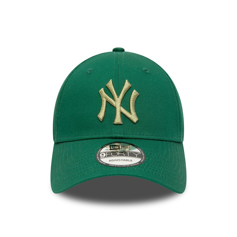 9forty New Era New York Yankees Seasonal Adjustable Gorras Verdes | BK0374985